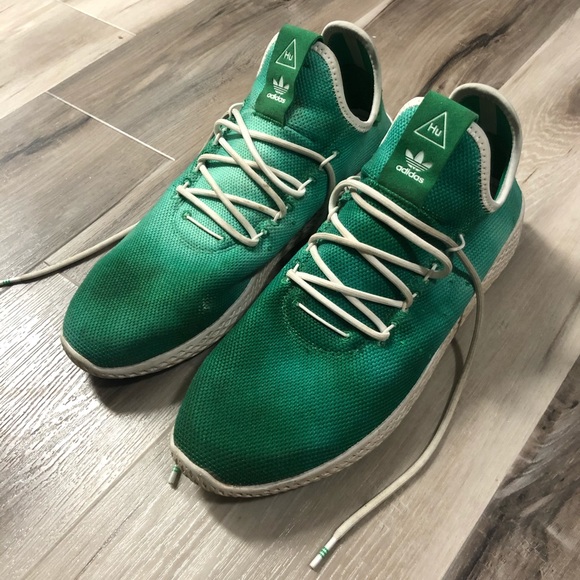 adidas by pharrell williams tennis hu sneakers